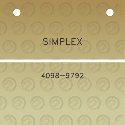 simplex-4098-9792