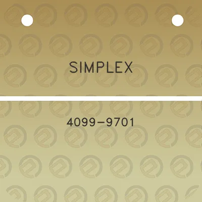 simplex-4099-9701