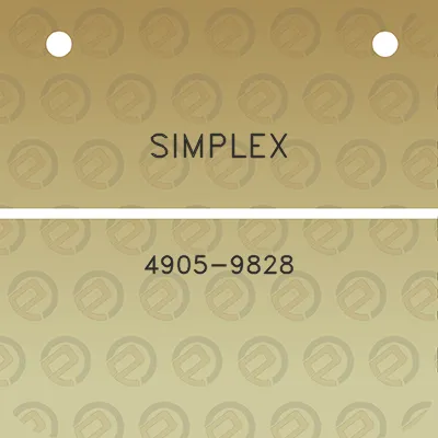 simplex-4905-9828