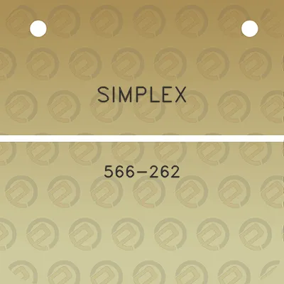 simplex-566-262