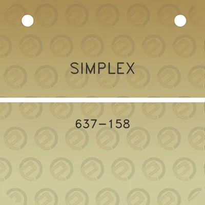 simplex-637-158