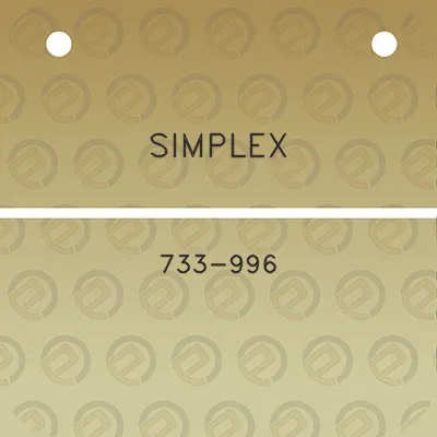 simplex-733-996