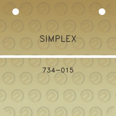 simplex-734-015