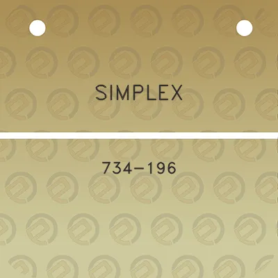 simplex-734-196