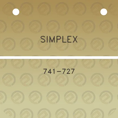 simplex-741-727