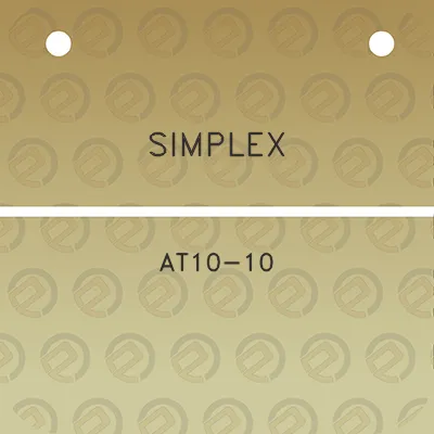 simplex-at10-10