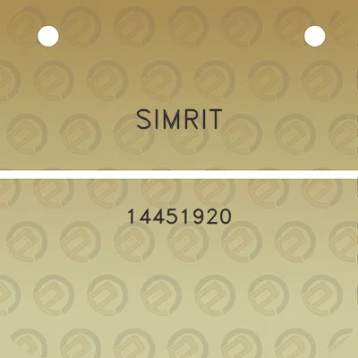 simrit-14451920