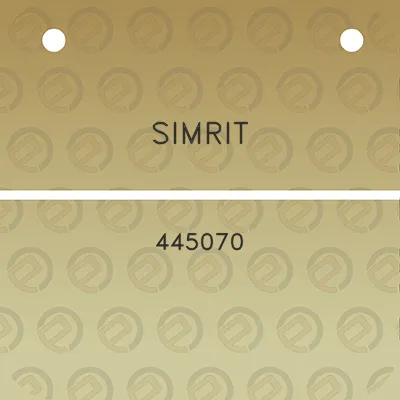 simrit-445070