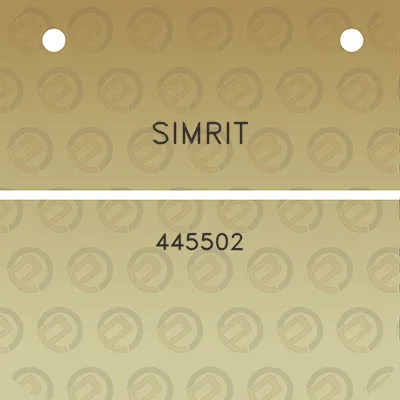 simrit-445502