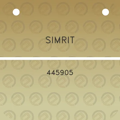 simrit-445905