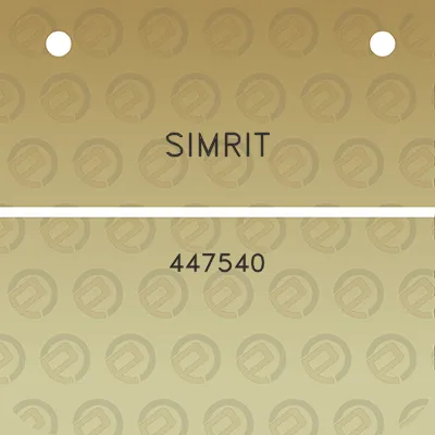 simrit-447540