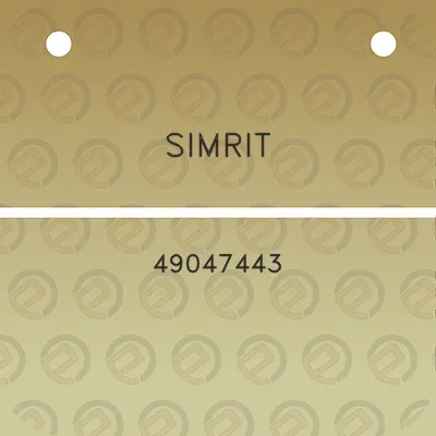 simrit-49047443