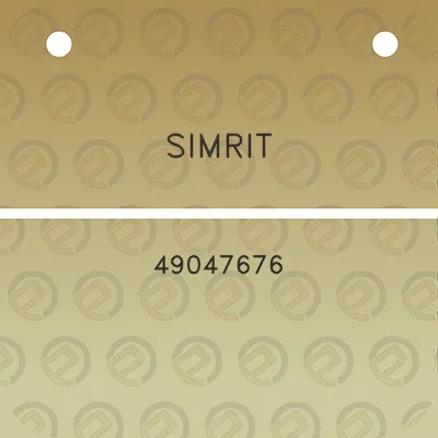 simrit-49047676