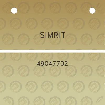 simrit-49047702