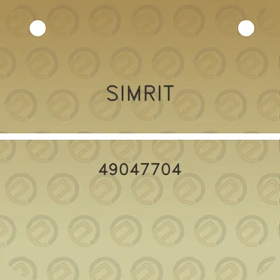 simrit-49047704