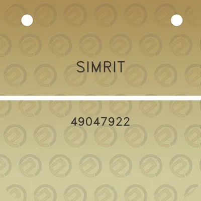 simrit-49047922