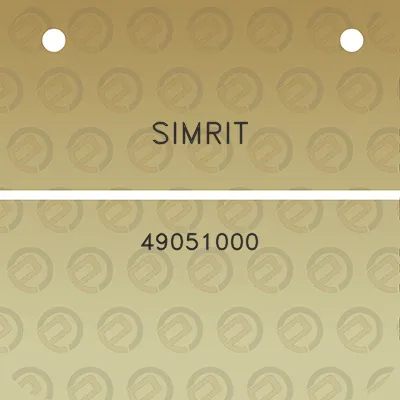 simrit-49051000