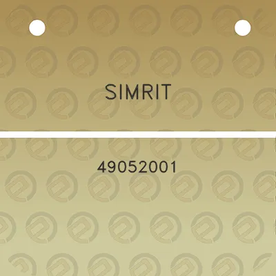 simrit-49052001