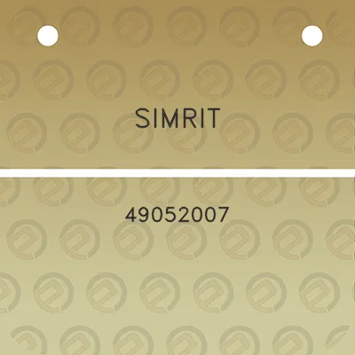 simrit-49052007