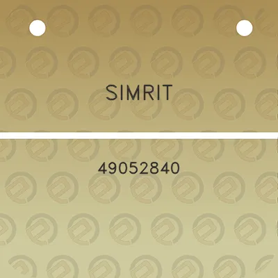 simrit-49052840