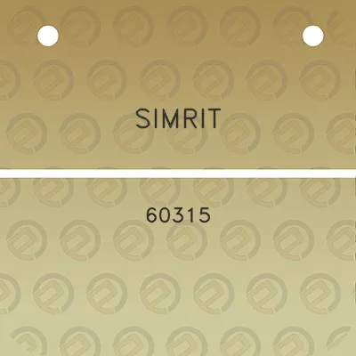 simrit-60315