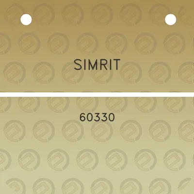 simrit-60330