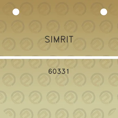 simrit-60331