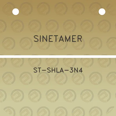 sinetamer-st-shla-3n4