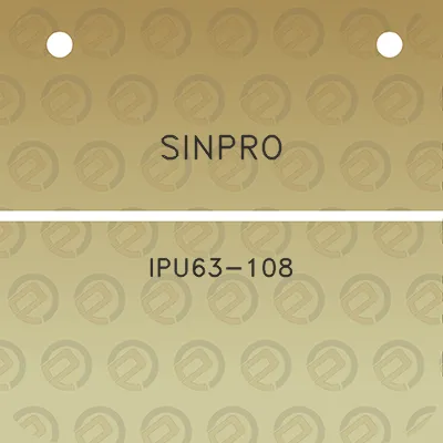 sinpro-ipu63-108