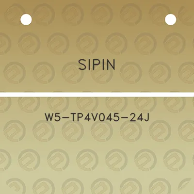 sipin-w5-tp4v045-24j