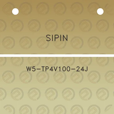 sipin-w5-tp4v100-24j