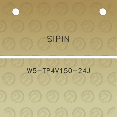 sipin-w5-tp4v150-24j