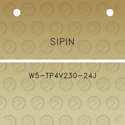 sipin-w5-tp4v230-24j