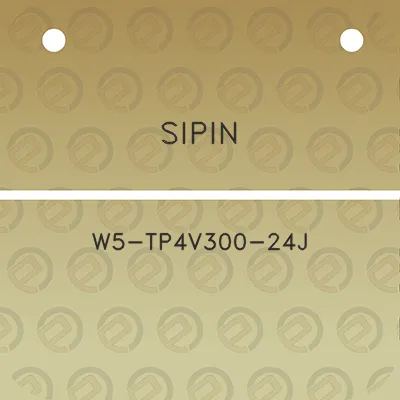 sipin-w5-tp4v300-24j