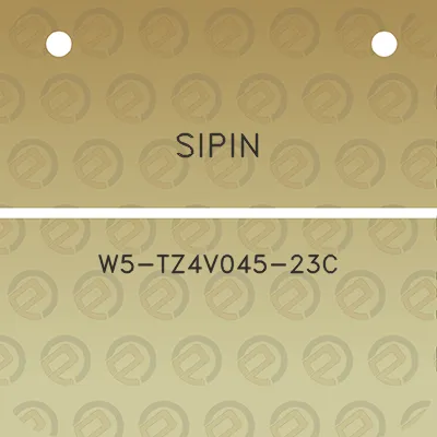 sipin-w5-tz4v045-23c