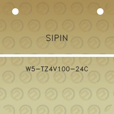 sipin-w5-tz4v100-24c