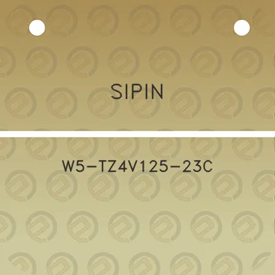 sipin-w5-tz4v125-23c