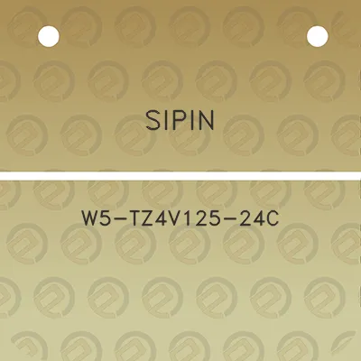 sipin-w5-tz4v125-24c