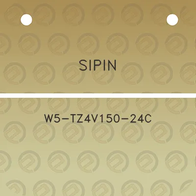 sipin-w5-tz4v150-24c