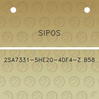 sipos-2sa7331-5he20-4df4-z-b58