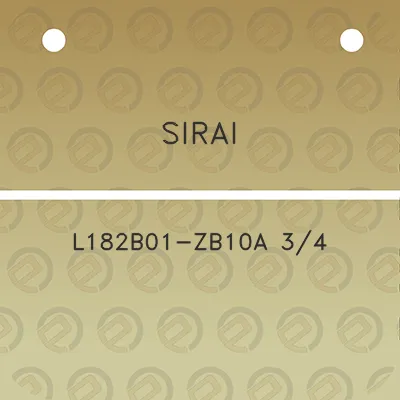 sirai-l182b01-zb10a-34