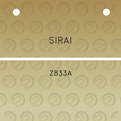 sirai-z833a