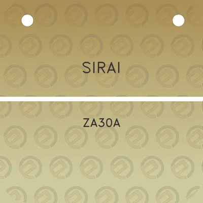 sirai-za30a