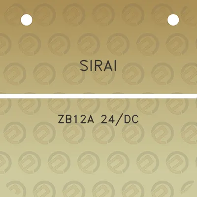 sirai-zb12a-24dc