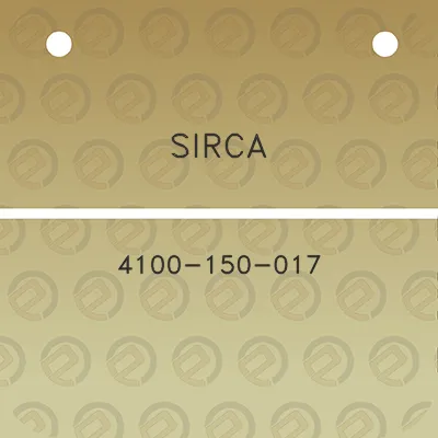 sirca-4100-150-017