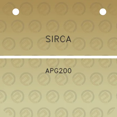 sirca-apg200