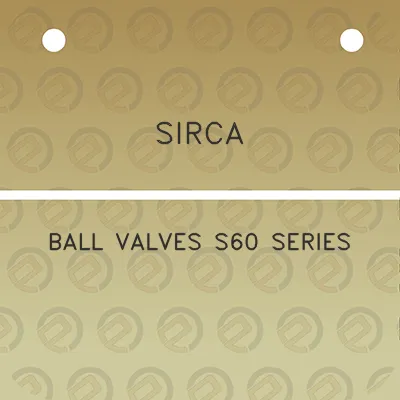 sirca-ball-valves-s60-series