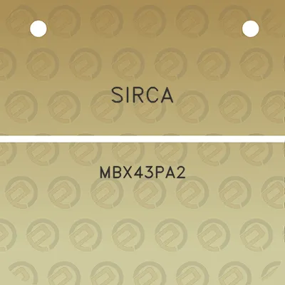 sirca-mbx43pa2