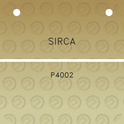 sirca-p4002