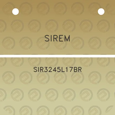 sirem-sir3245l17br